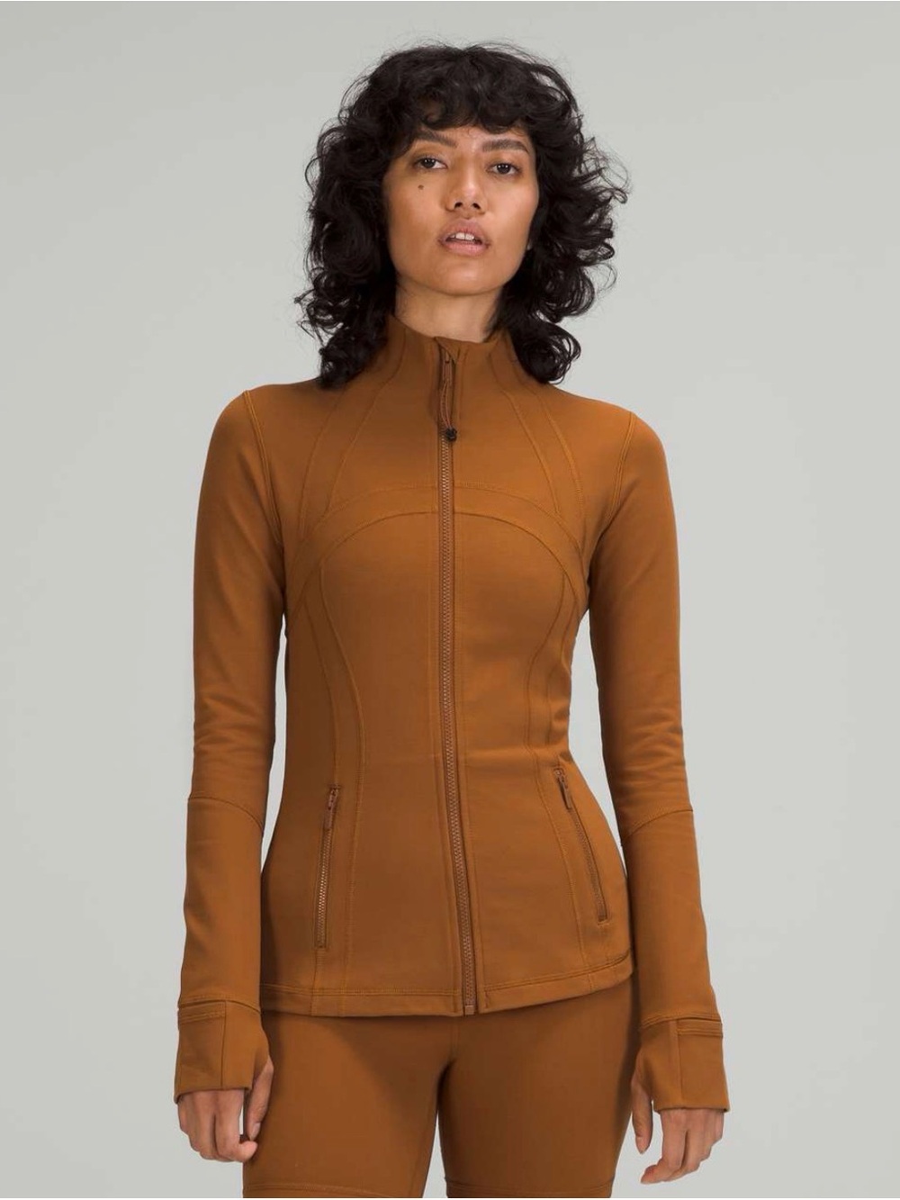 lululemon athletica Define Copper Brown Full-Zip Jacket